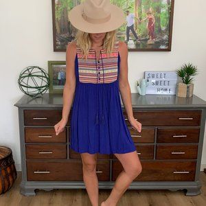 Umgee Embroidered Dress